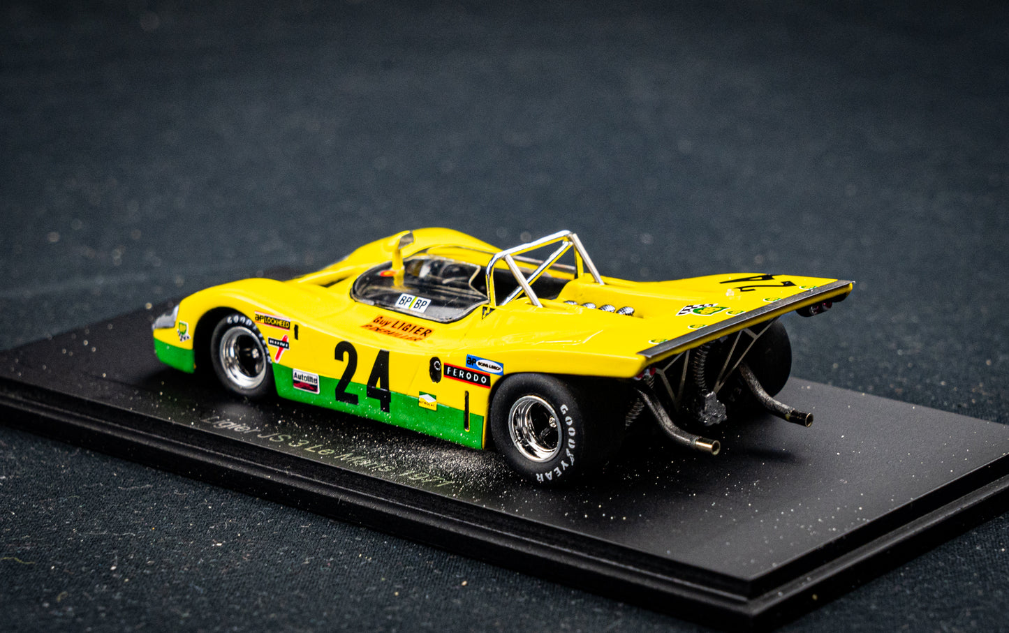 Ligier JS3 #24 G. Ligier / P. Depailler - 24h LeMans 1971 - Sparl 1:43
