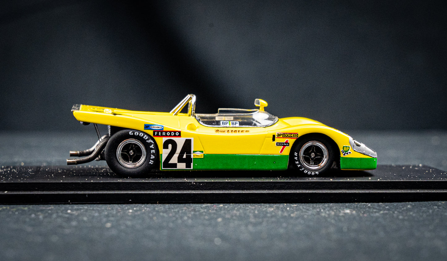 Ligier JS3 #24 G. Ligier / P. Depailler - 24h LeMans 1971 - Sparl 1:43