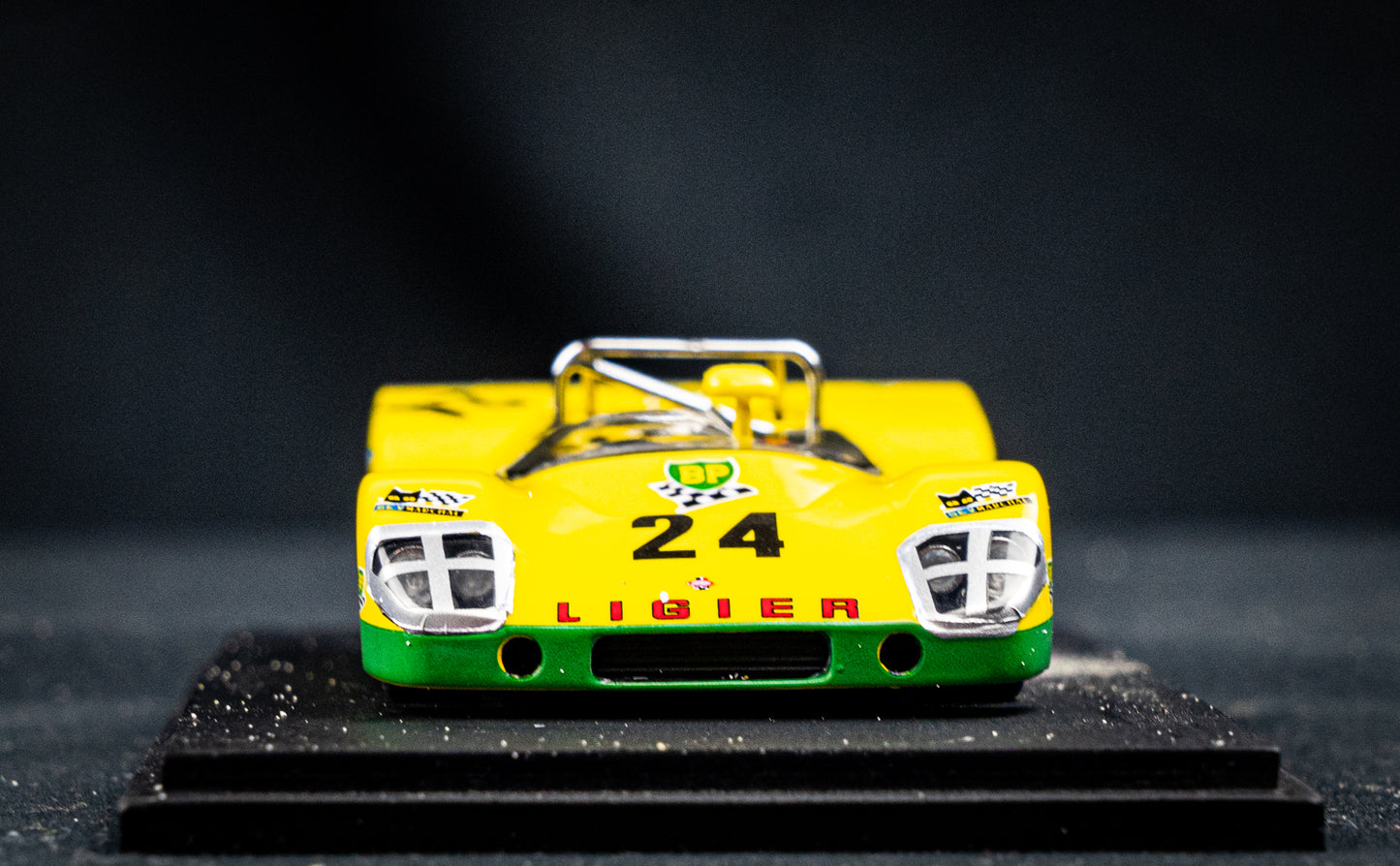 Ligier JS3 #24 G. Ligier / P. Depailler - 24h LeMans 1971 - Sparl 1:43