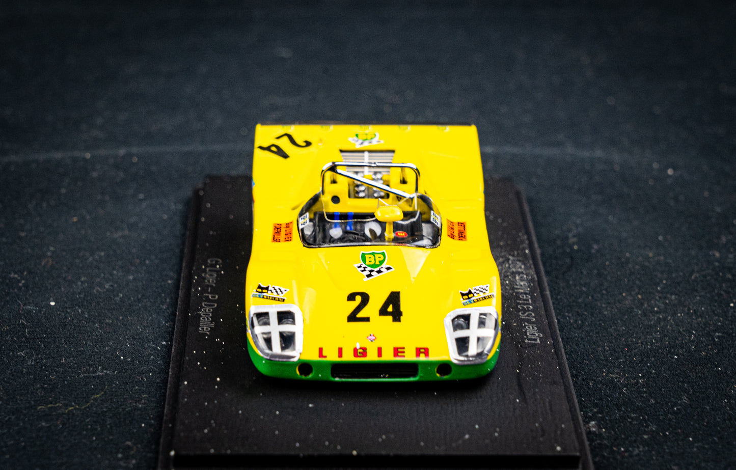Ligier JS3 #24 G. Ligier / P. Depailler - 24h LeMans 1971 - Sparl 1:43