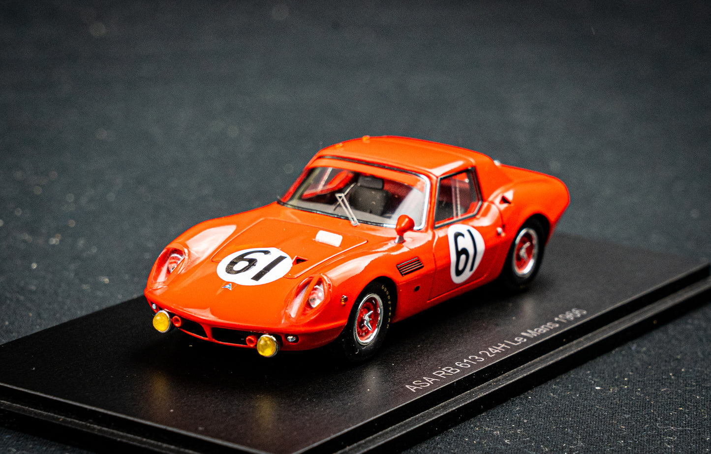 ASA RB613 #61 Dini / Giunti - 24h LeMans 1966 - Spark 1:43