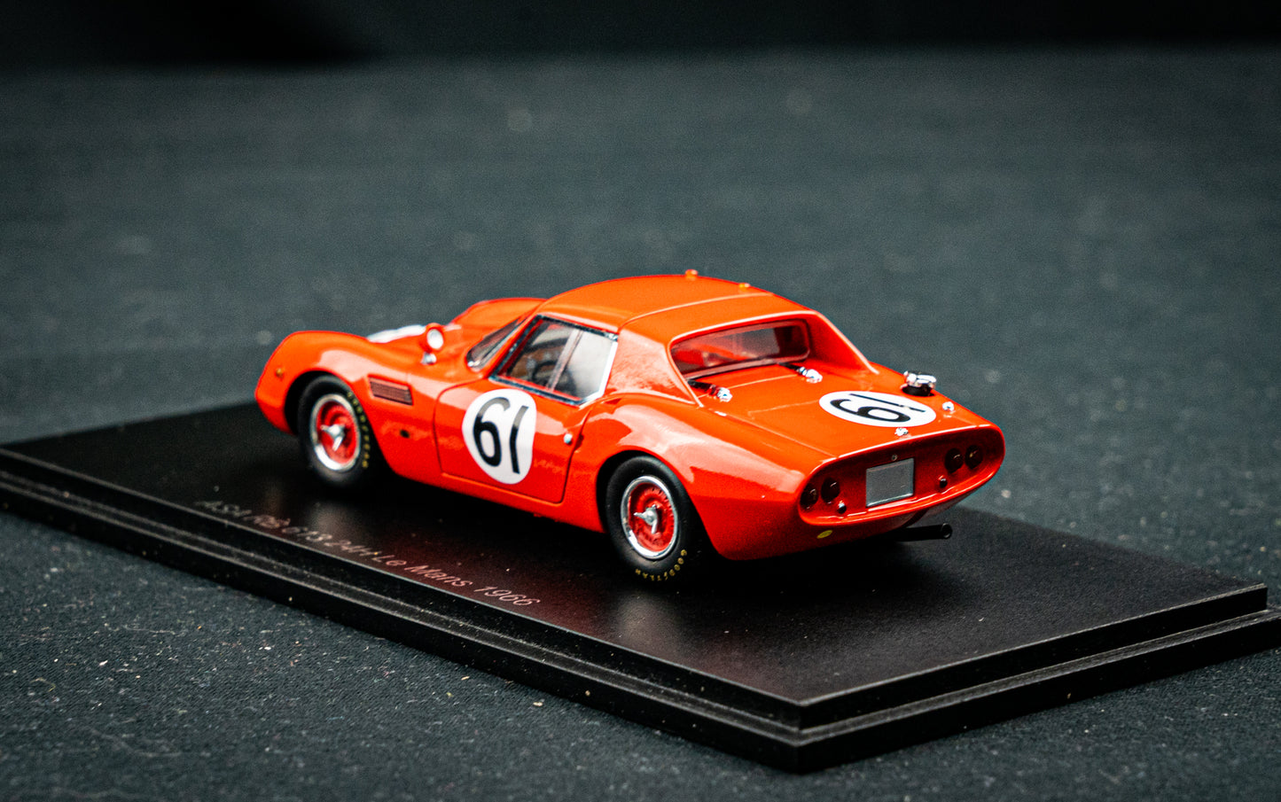 ASA RB613 #61 Dini / Giunti - 24h LeMans 1966 - Spark 1:43