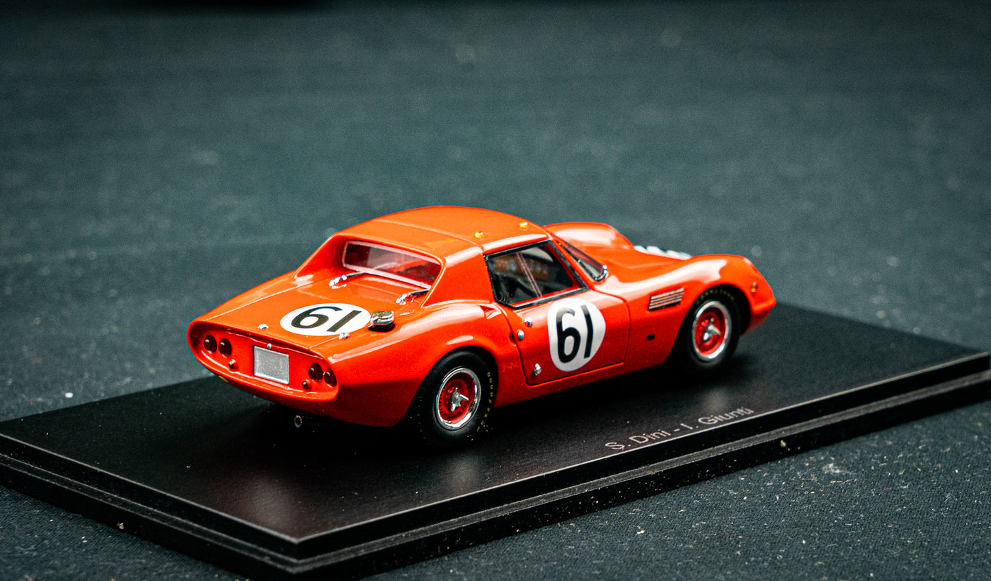 ASA RB613 #61 Dini / Giunti - 24h LeMans 1966 - Spark 1:43