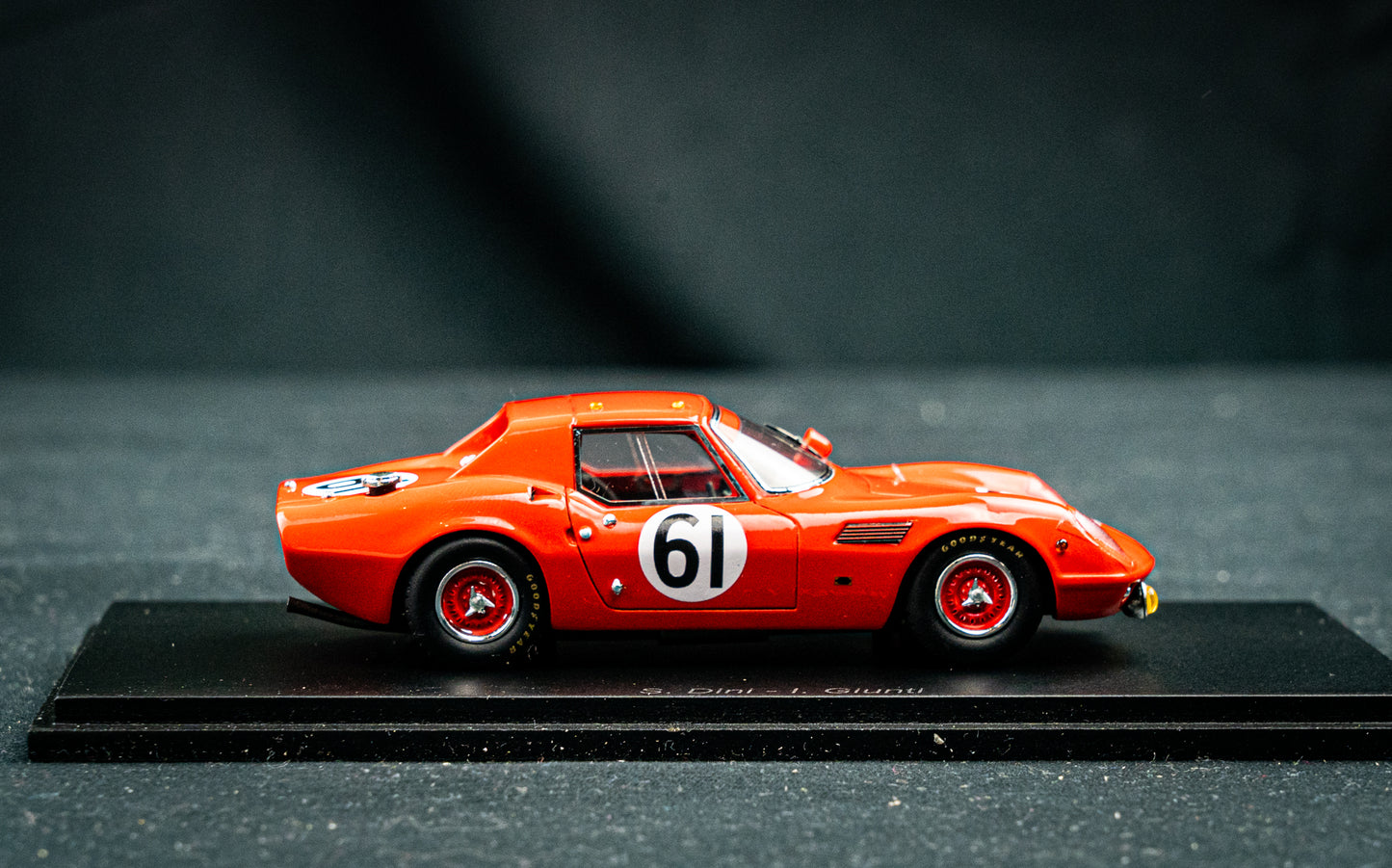 ASA RB613 #61 Dini / Giunti - 24h LeMans 1966 - Spark 1:43