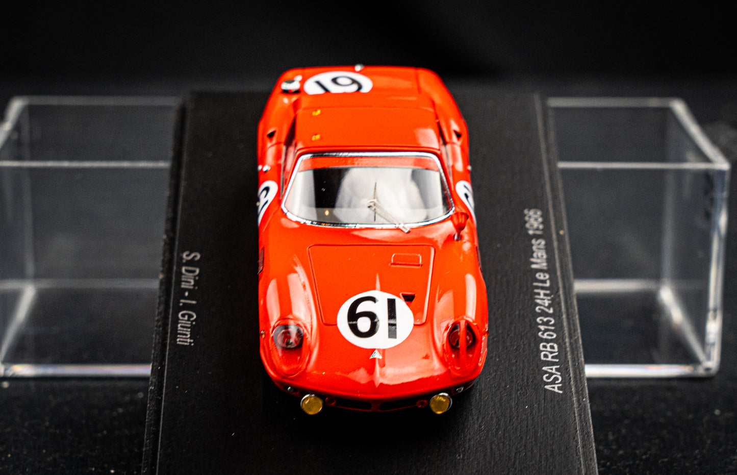 ASA RB613 #61 Dini / Giunti - 24h LeMans 1966 - Spark 1:43