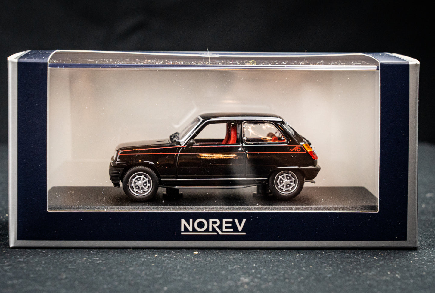Renault 5 Alpine schwarz Norev 1:43