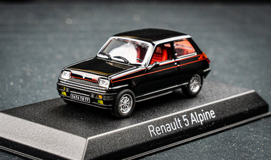 Renault 5 Alpine schwarz Norev 1:43