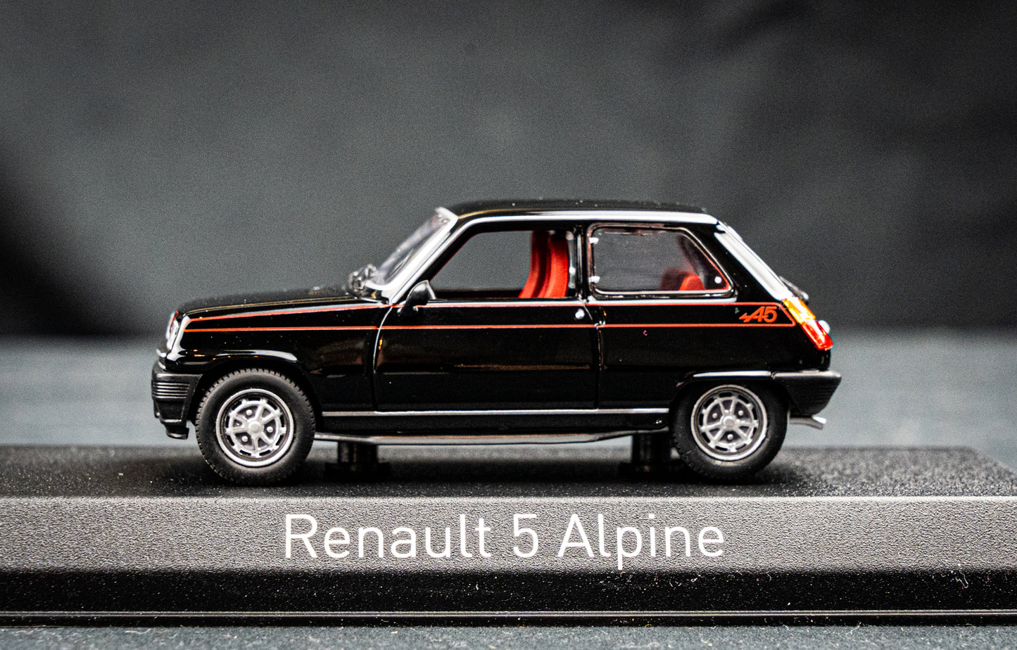 Renault 5 Alpine schwarz Norev 1:43
