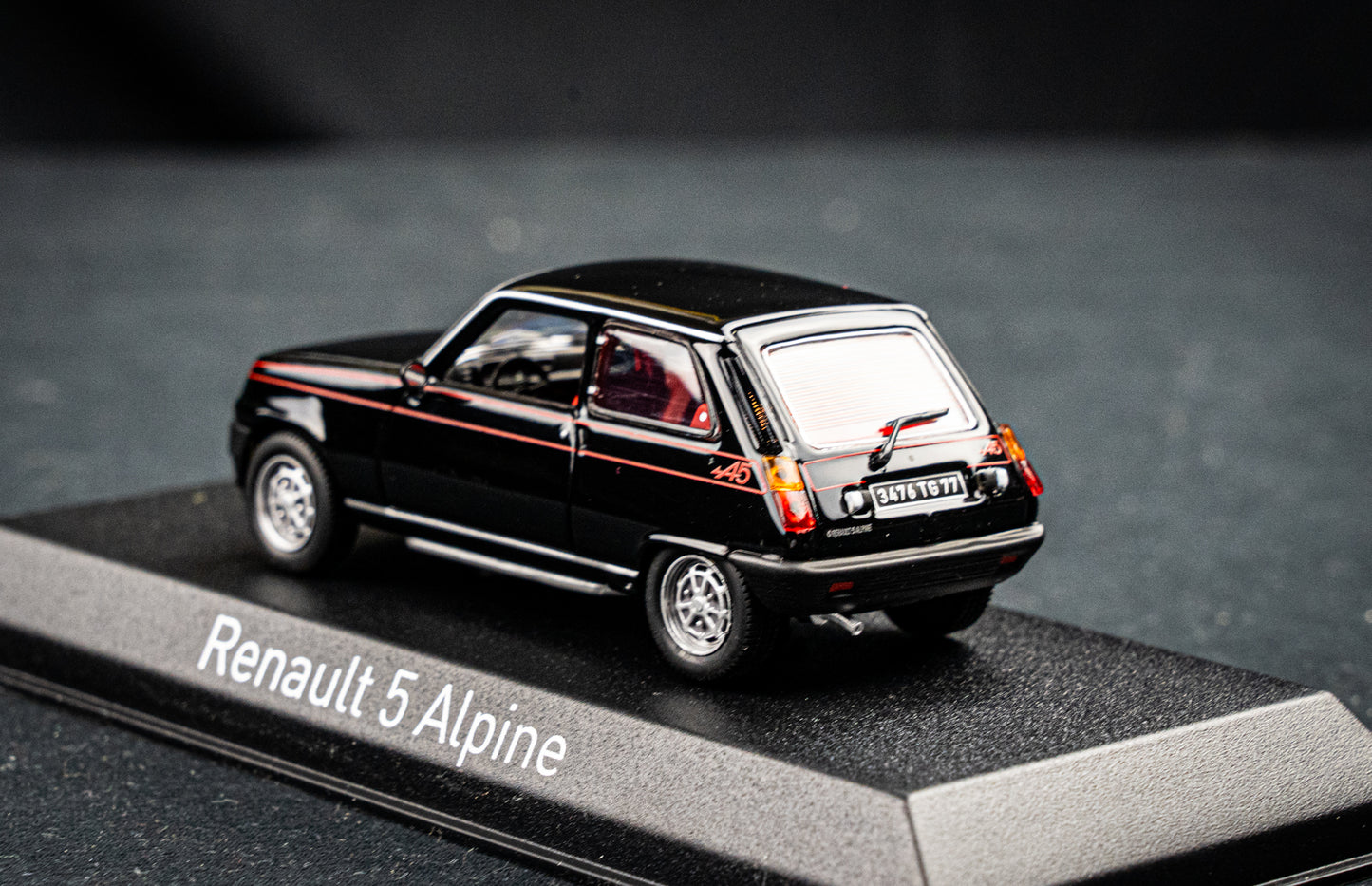 Renault 5 Alpine schwarz Norev 1:43
