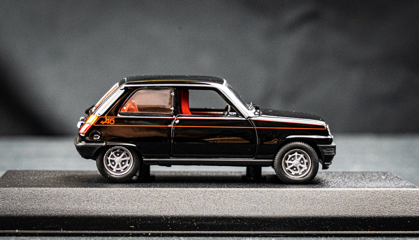 Renault 5 Alpine schwarz Norev 1:43