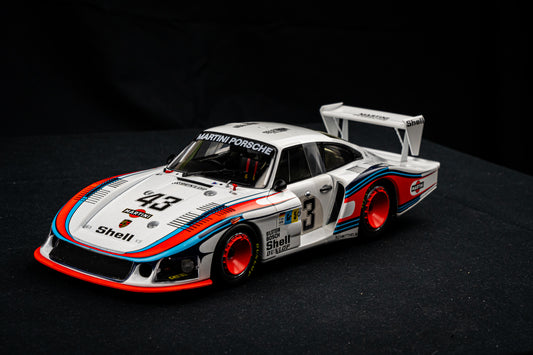 Porsche 935/78 "Moby Dick" #43 Schurti / Stommelen - 8th 24h LeMans 1978 1:18