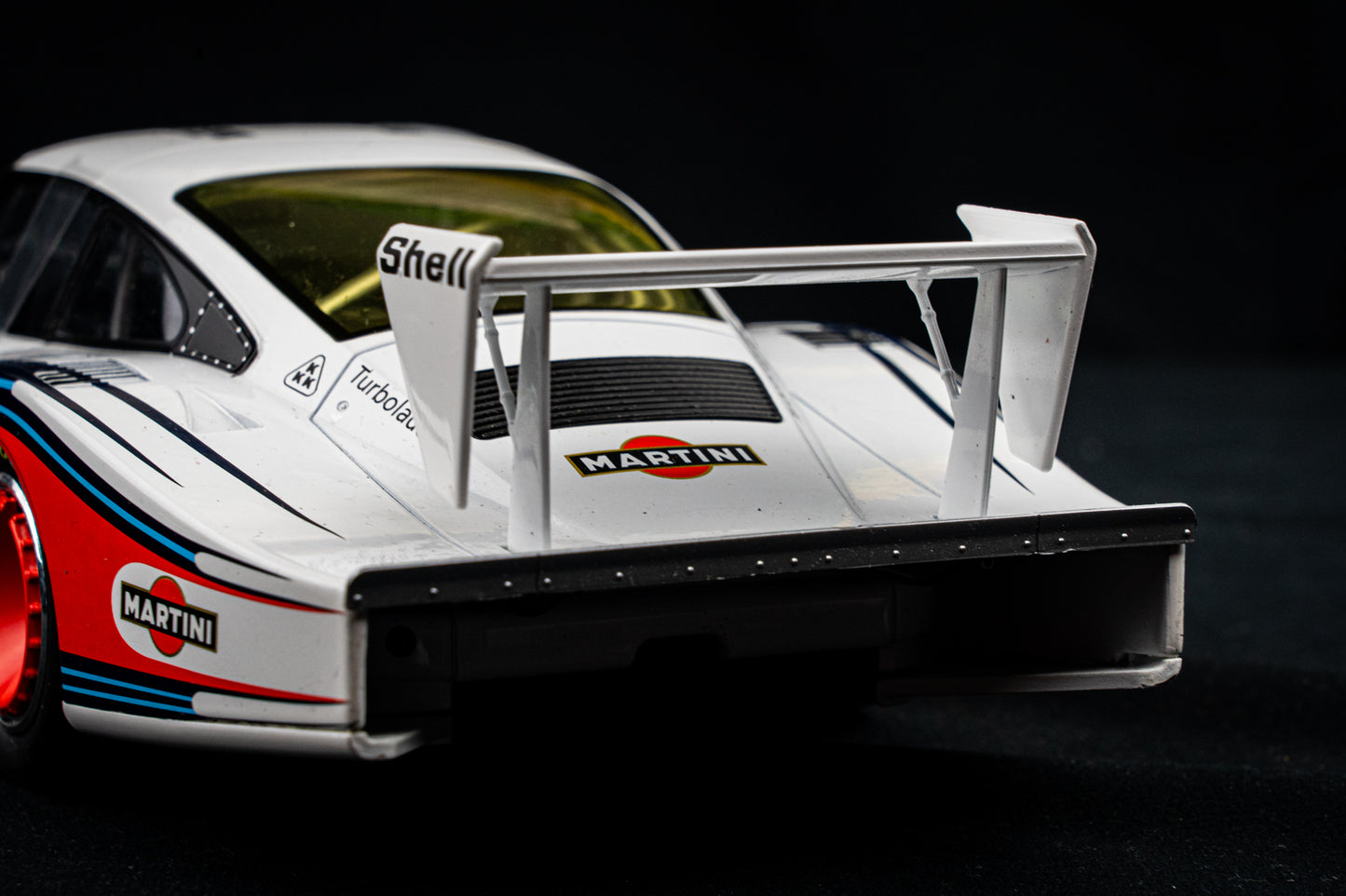 Porsche 935/78 "Moby Dick" #43 Schurti / Stommelen - 8th 24h LeMans 1978 1:18
