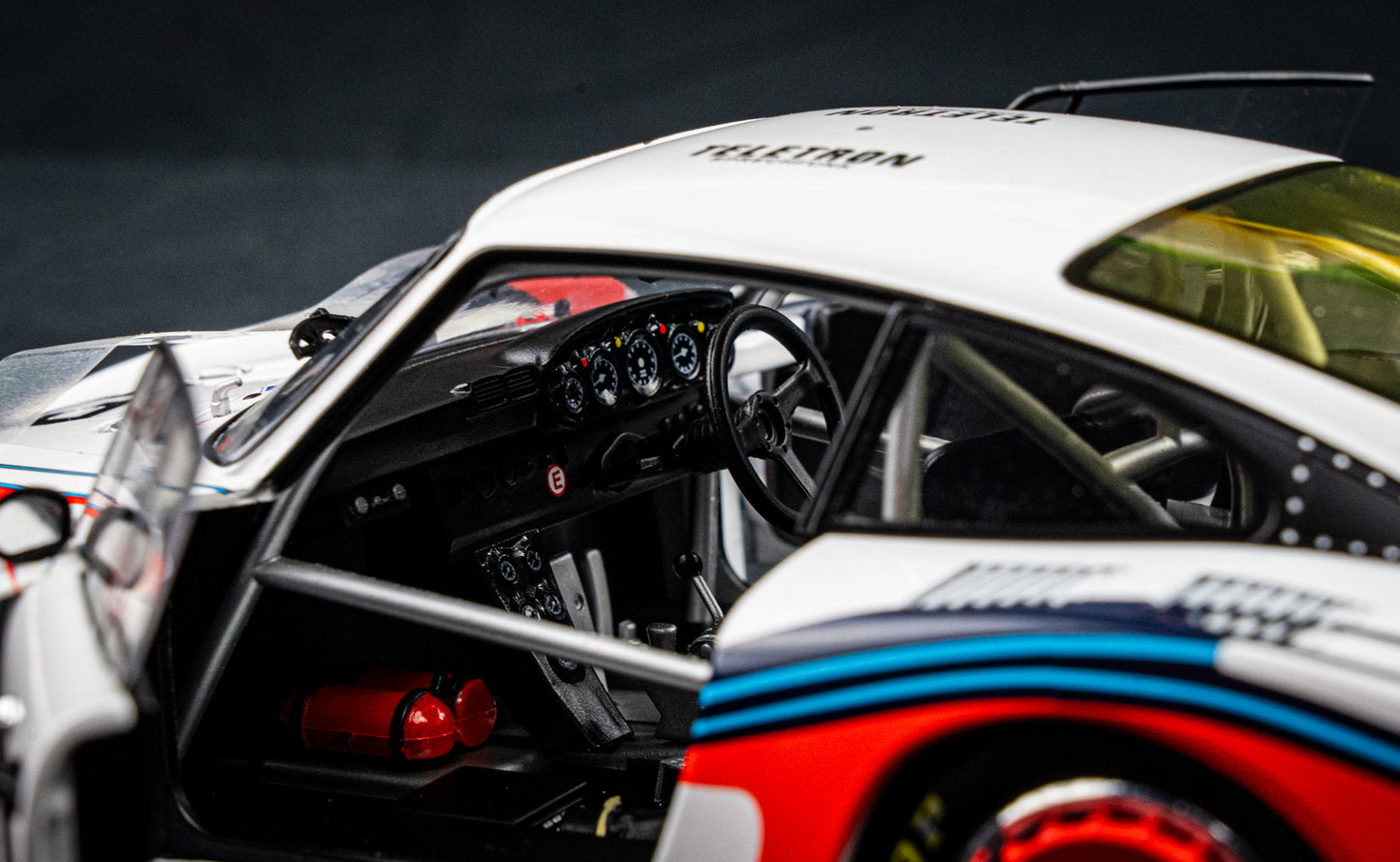 Porsche 935/78 "Moby Dick" #43 Schurti / Stommelen - 8th 24h LeMans 1978 1:18