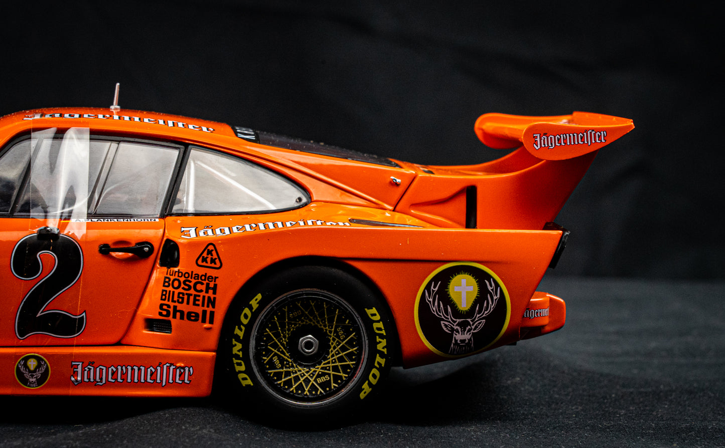 Porsche 935 K3 Jägermeister #2 A. Plankenhorn DRM 1980 - Solido 1:18