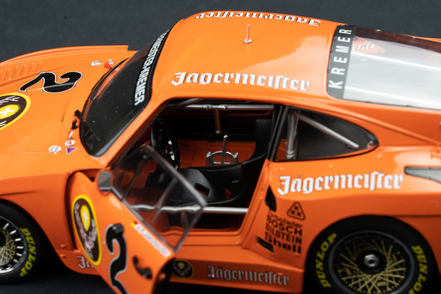 Porsche 935 K3 Jägermeister #2 A. Plankenhorn DRM 1980 - Solido 1:18