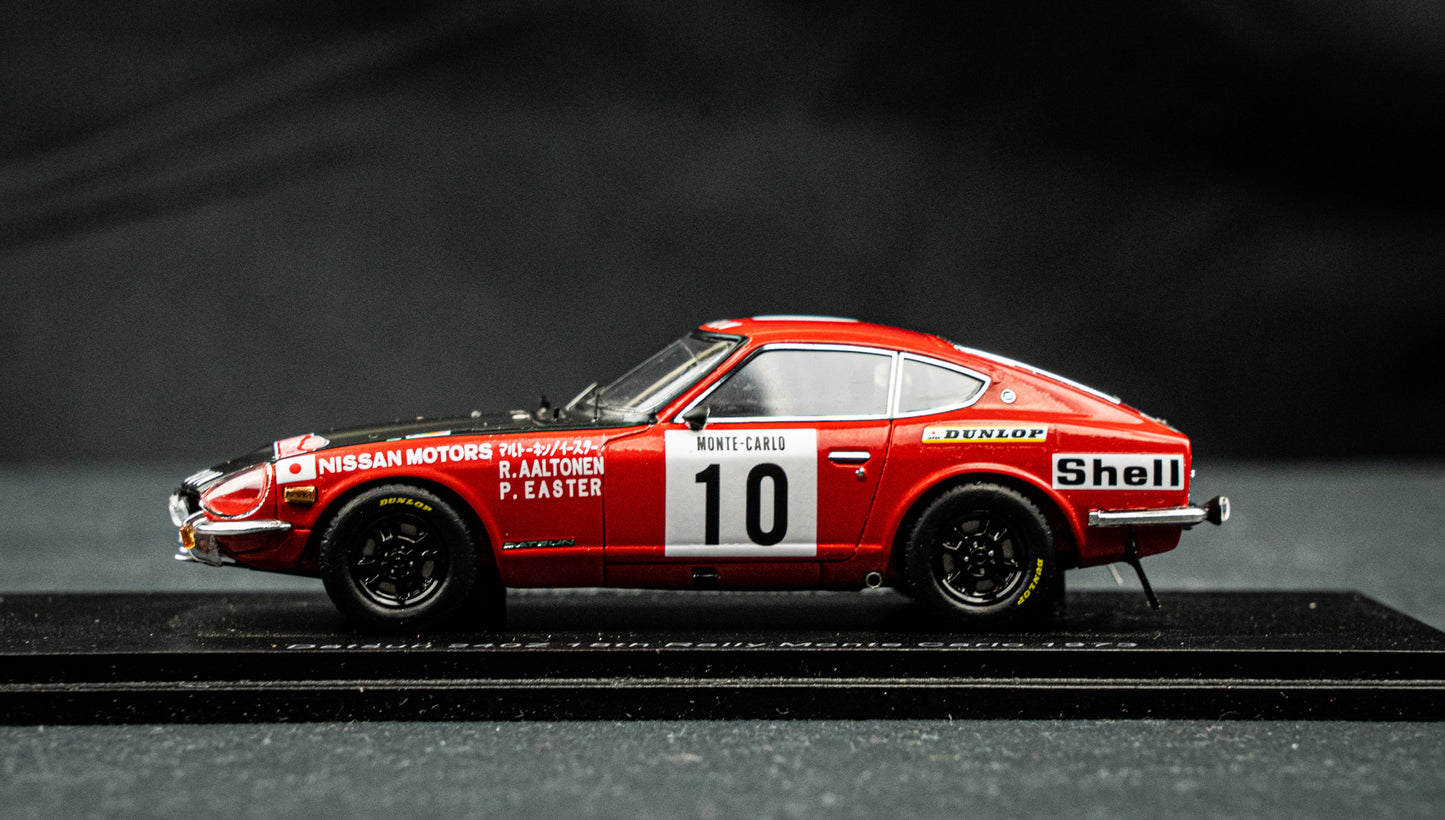 Datsun 240Z #10 R. Altonen / P. Easter - 18th Rallye Monte Carlo 1973 - Spark 1:43