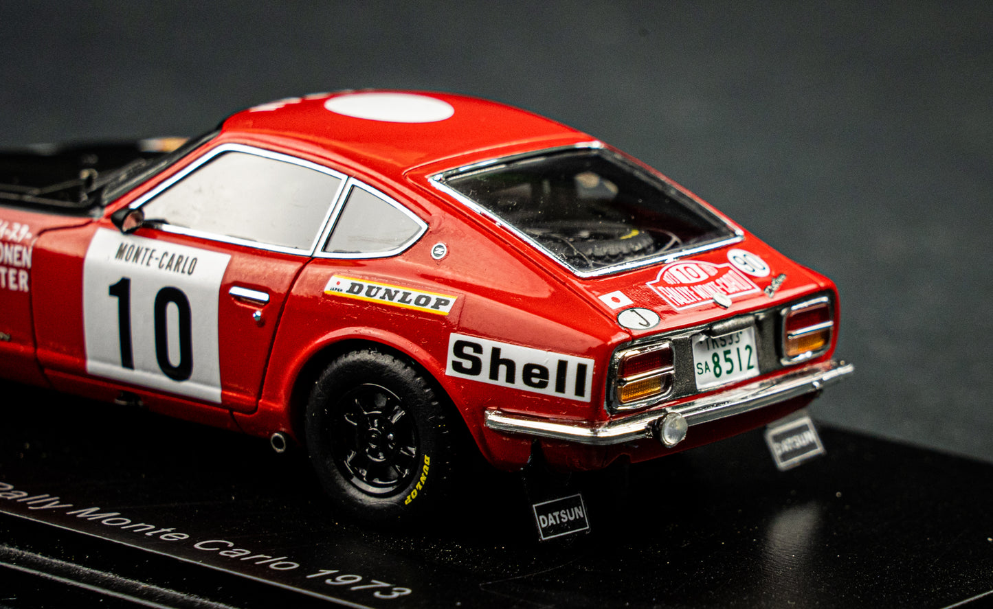 Datsun 240Z #10 R. Altonen / P. Easter - 18th Rallye Monte Carlo 1973 - Spark 1:43