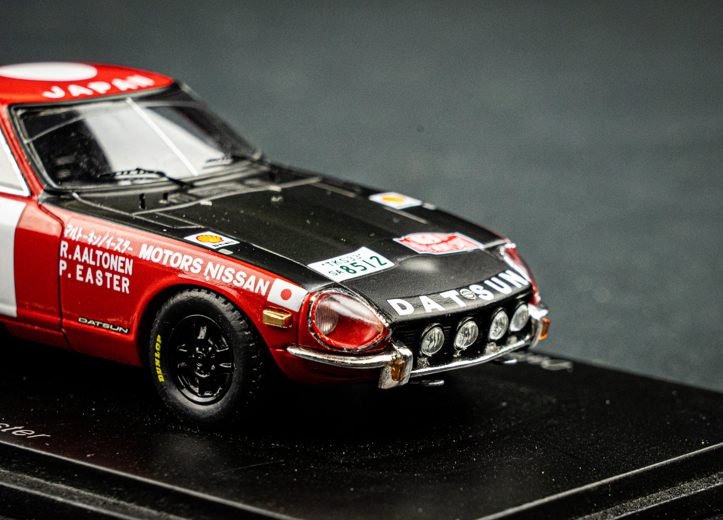 Datsun 240Z #10 R. Altonen / P. Easter - 18th Rallye Monte Carlo 1973 - Spark 1:43