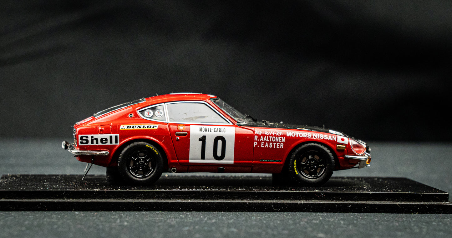 Datsun 240Z #10 R. Altonen / P. Easter - 18th Rallye Monte Carlo 1973 - Spark 1:43