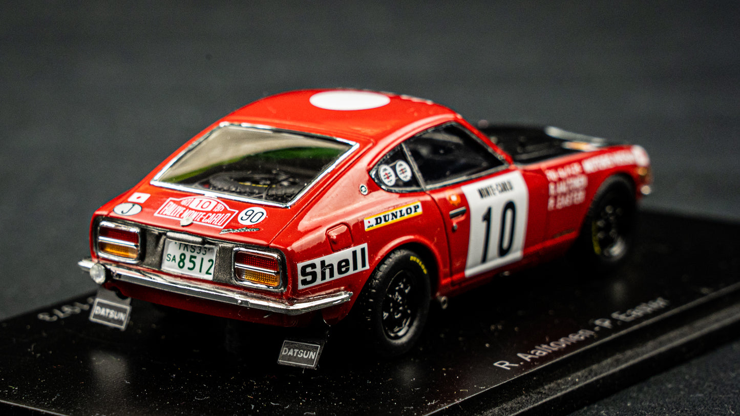 Datsun 240Z #10 R. Altonen / P. Easter - 18th Rallye Monte Carlo 1973 - Spark 1:43