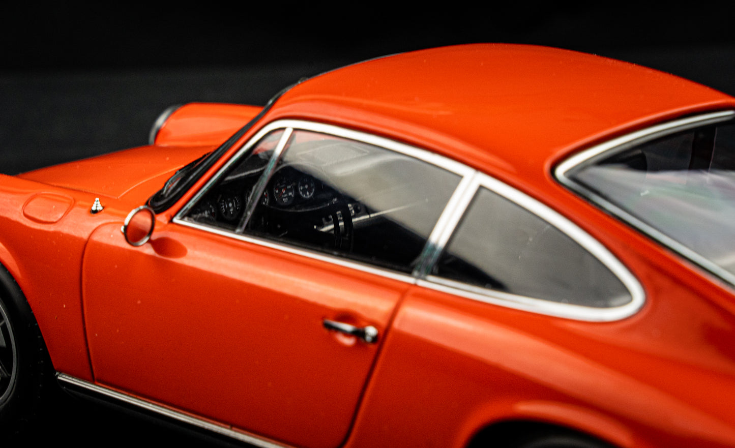 Porsche 911 E 1970 in orange - Norev 1:18