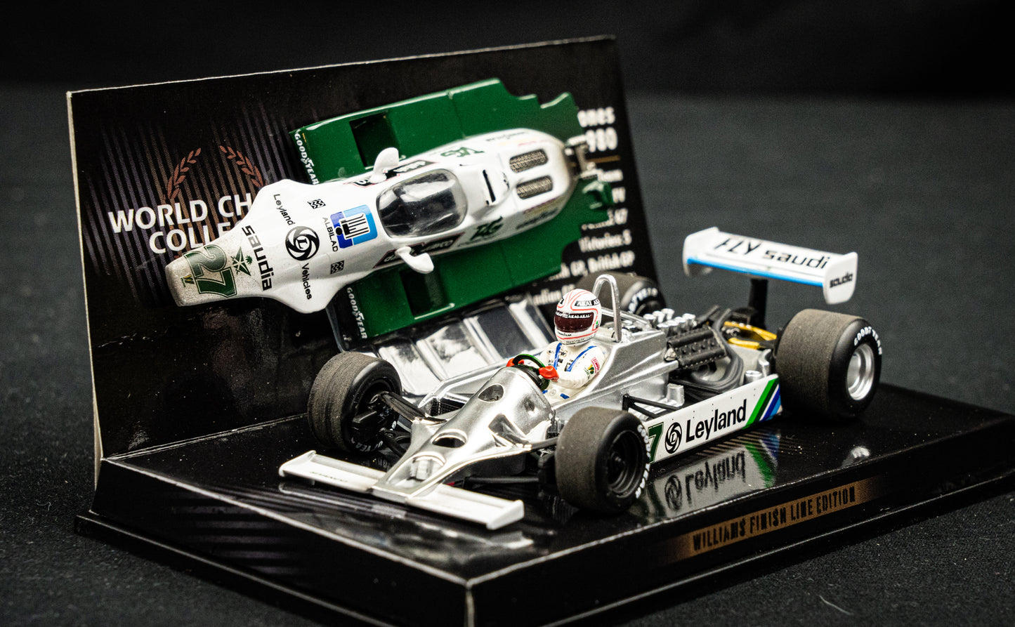 Alan Jones #27 Williams FW07B Formel 1 Weltmeister 1980 - Minichamps 1:43