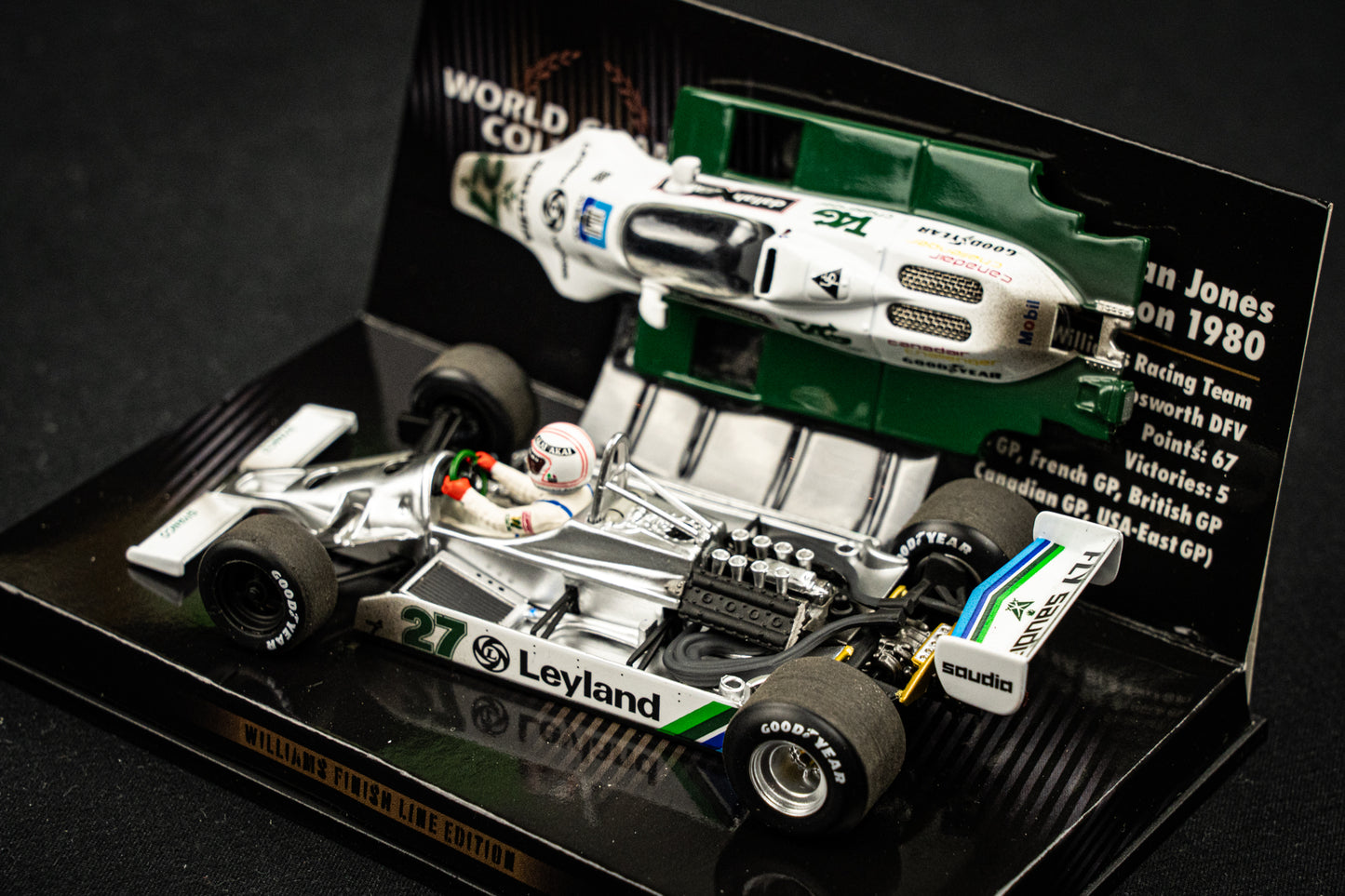 Alan Jones #27 Williams FW07B Formel 1 Weltmeister 1980 - Minichamps 1:43