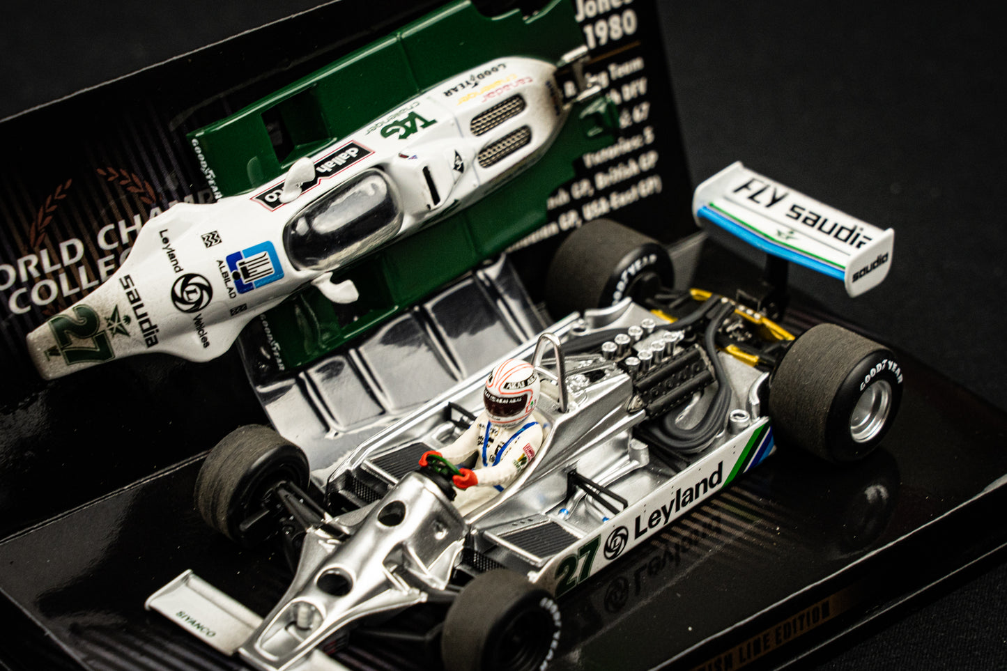 Alan Jones #27 Williams FW07B Formel 1 Weltmeister 1980 - Minichamps 1:43