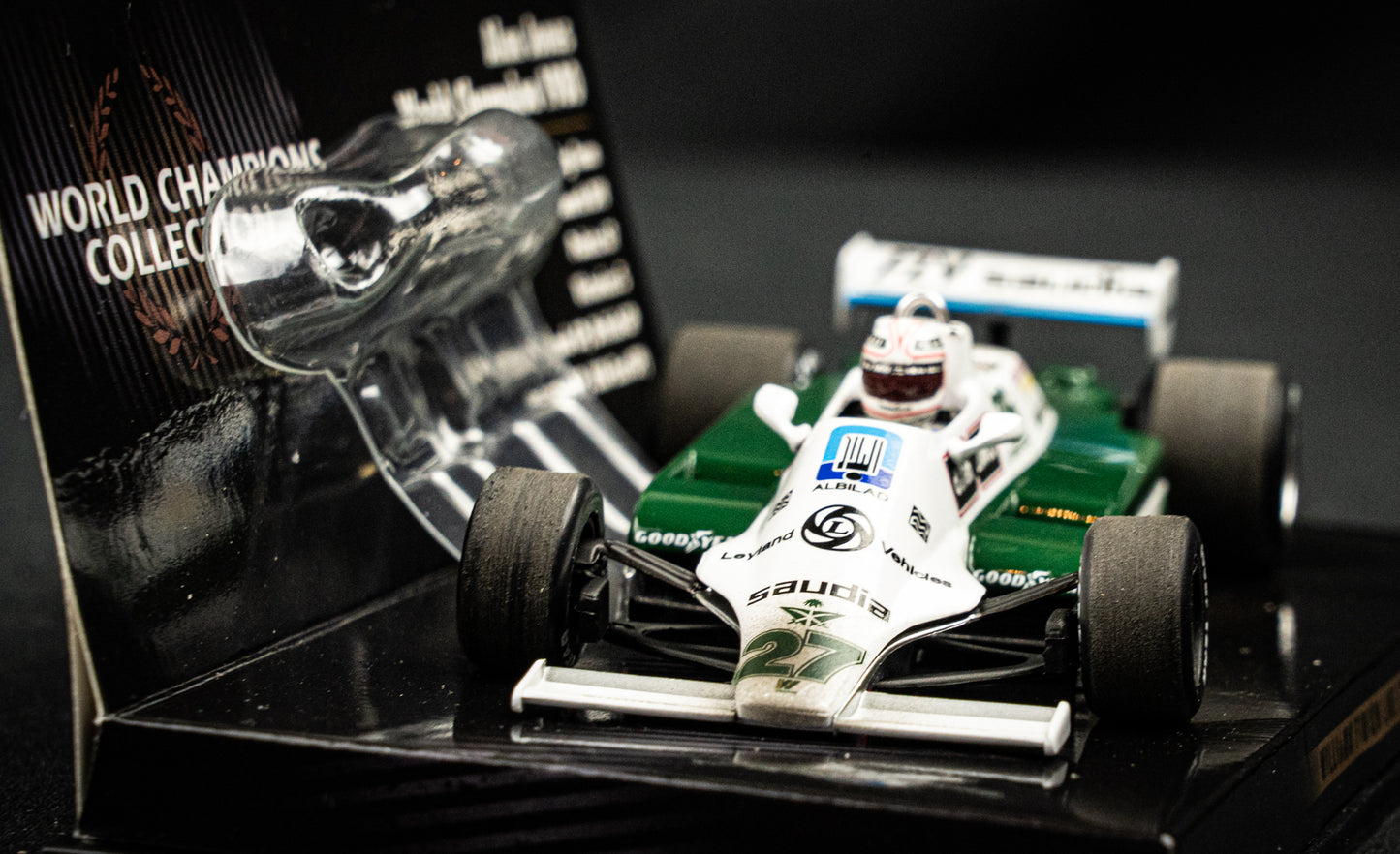 Alan Jones #27 Williams FW07B Formel 1 Weltmeister 1980 - Minichamps 1:43