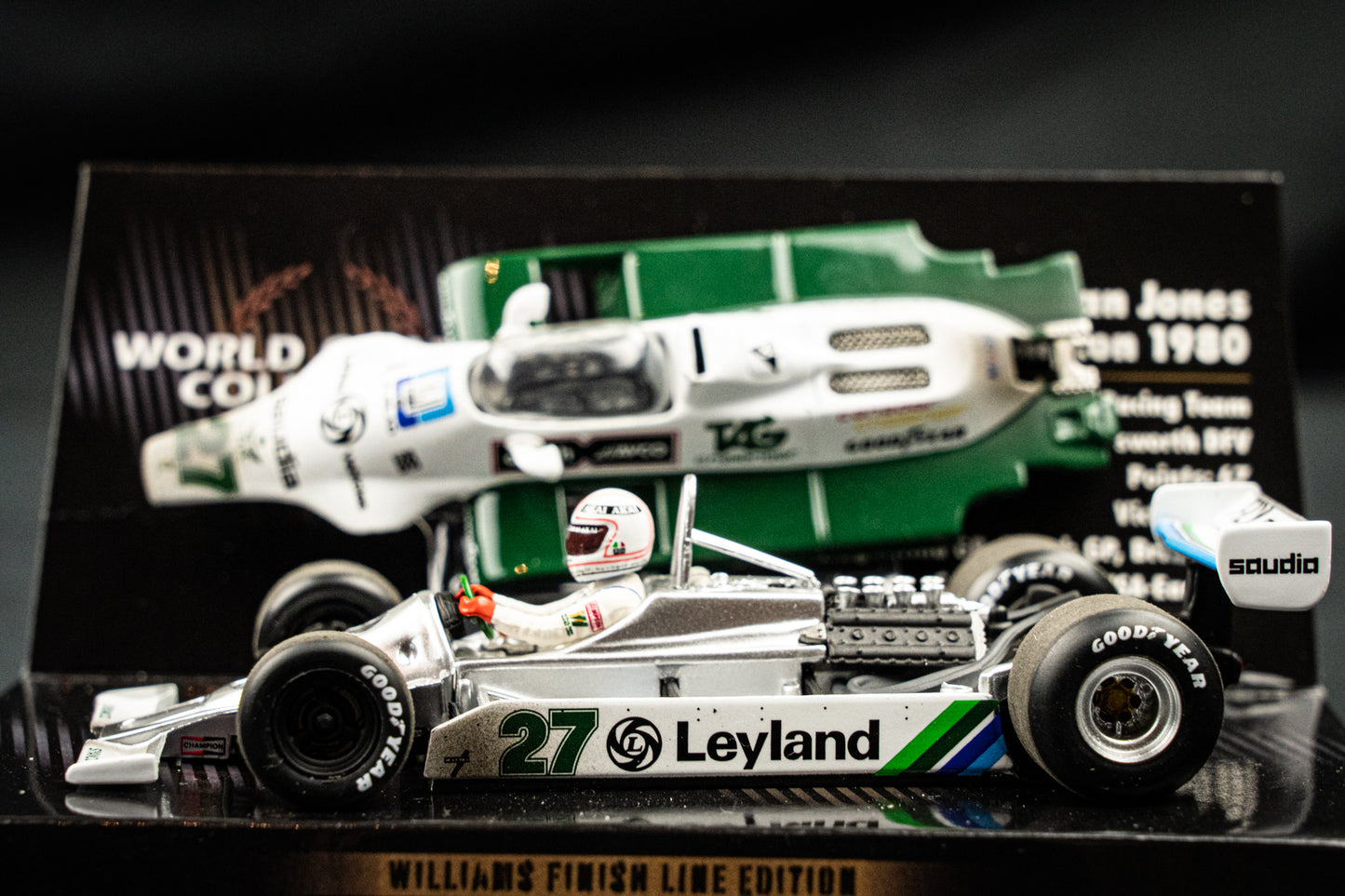 Alan Jones #27 Williams FW07B Formel 1 Weltmeister 1980 - Minichamps 1:43
