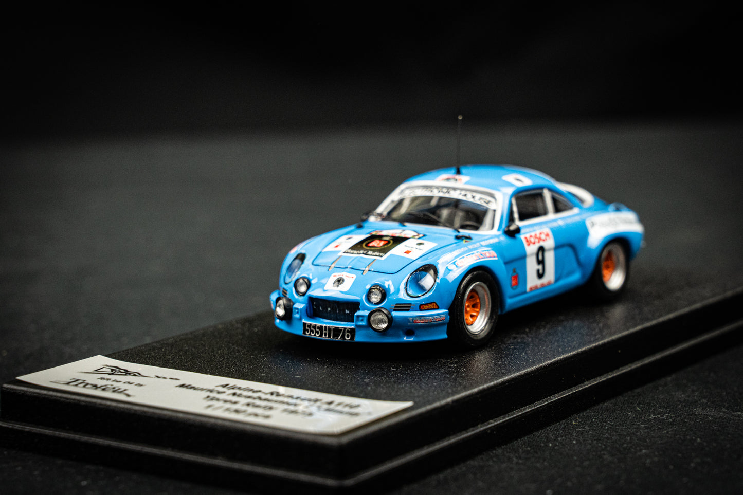 Renault Alpine A110 Lim. Edition 1/150 #9 Nusbaumer / "Jimmy" - Ypres Rallye 1975