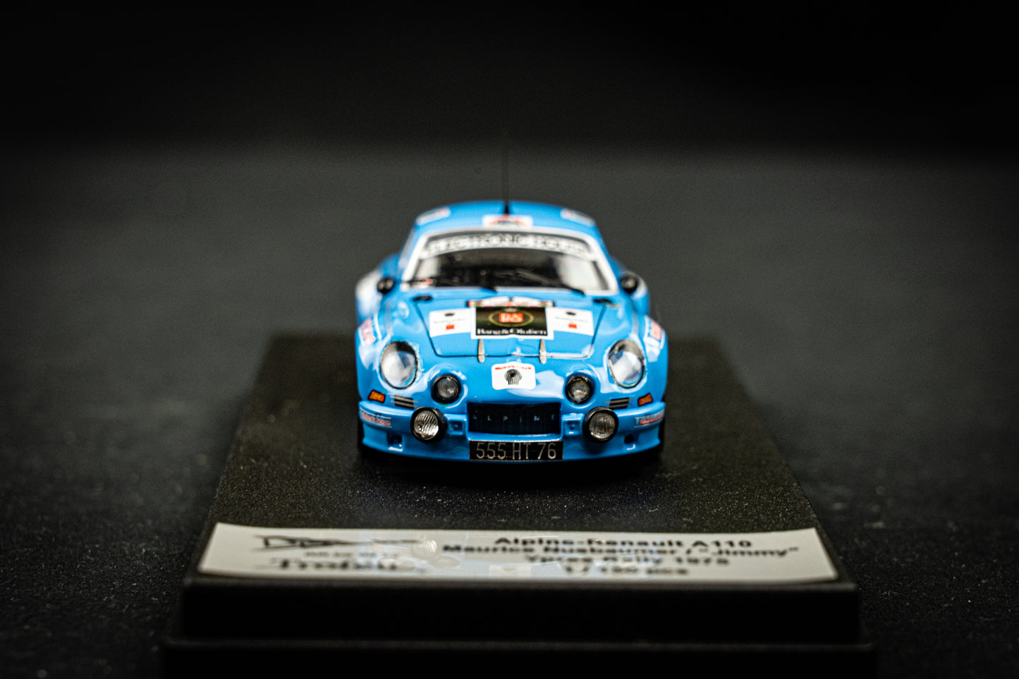 Renault Alpine A110 Lim. Edition 1/150 #9 Nusbaumer / "Jimmy" - Ypres Rallye 1975