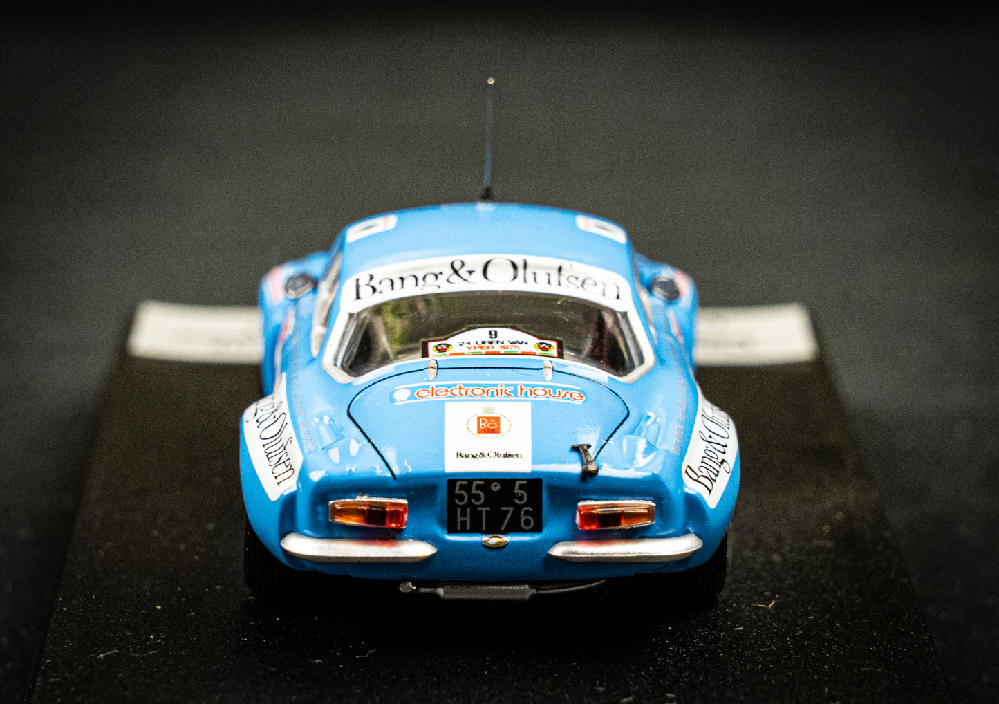 Renault Alpine A110 Lim. Edition 1/150 #9 Nusbaumer / "Jimmy" - Ypres Rallye 1975