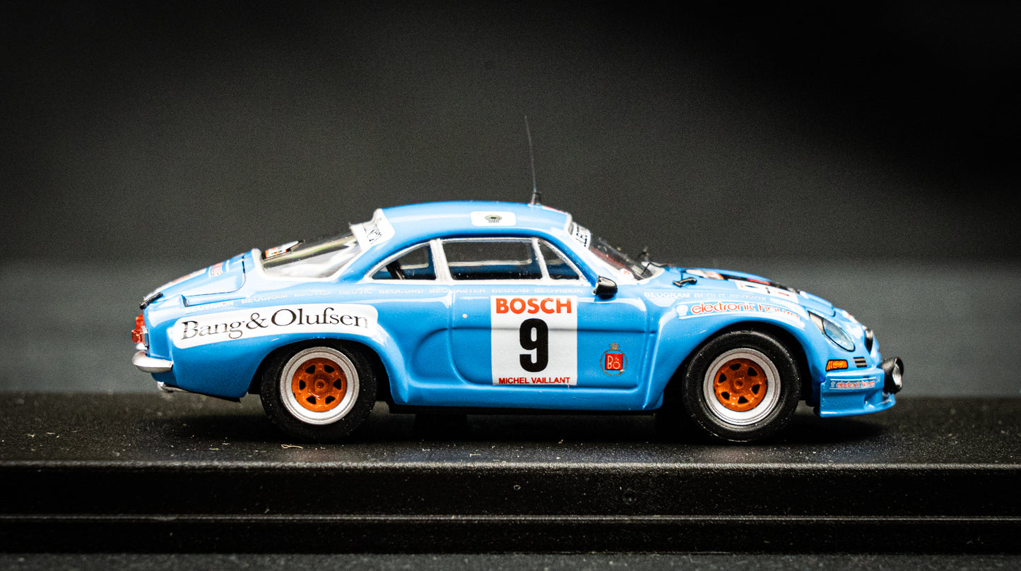 Renault Alpine A110 Lim. Edition 1/150 #9 Nusbaumer / "Jimmy" - Ypres Rallye 1975