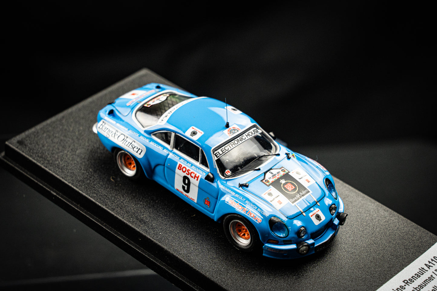 Renault Alpine A110 Lim. Edition 1/150 #9 Nusbaumer / "Jimmy" - Ypres Rallye 1975