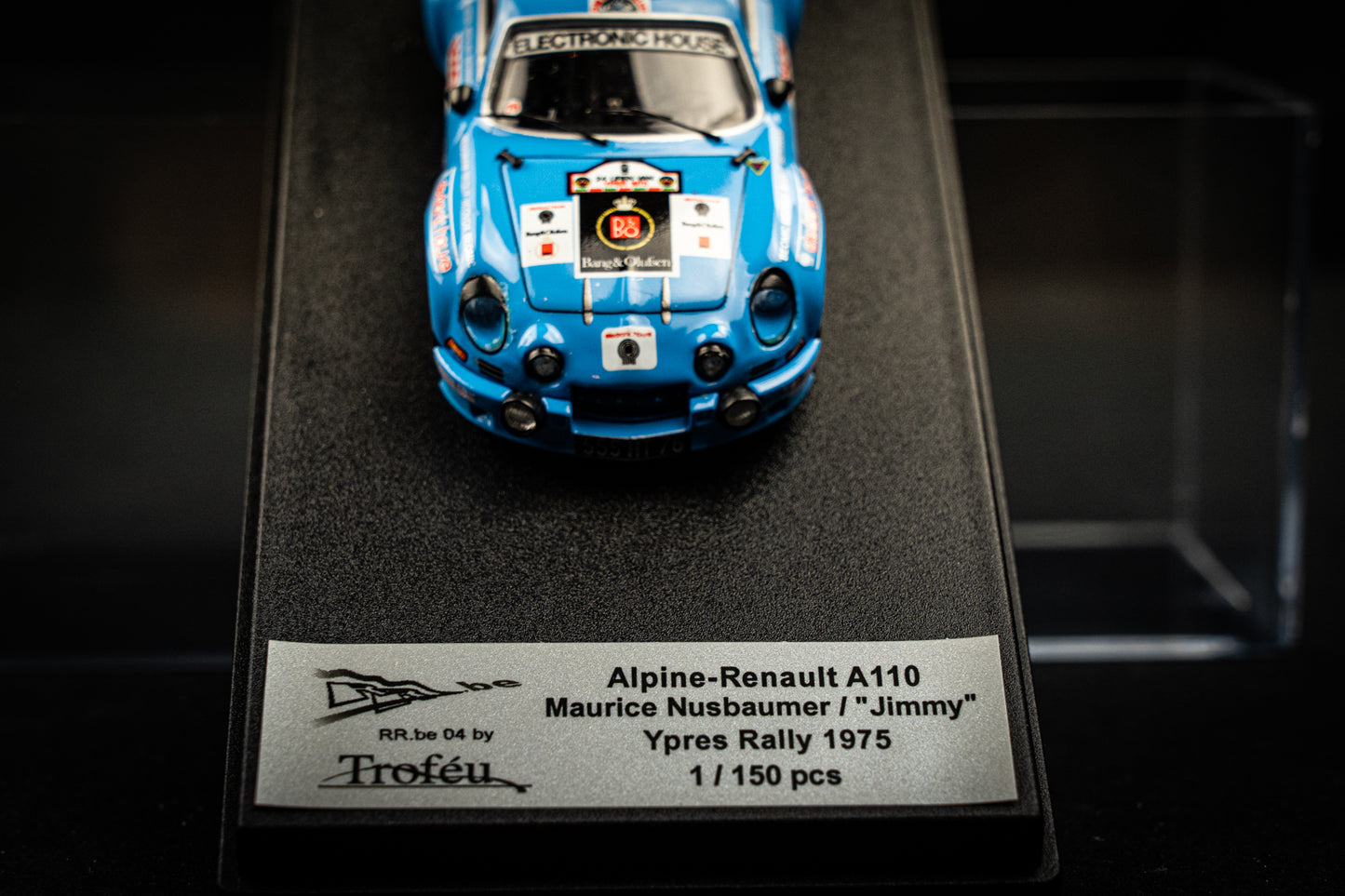 Renault Alpine A110 Lim. Edition 1/150 #9 Nusbaumer / "Jimmy" - Ypres Rallye 1975