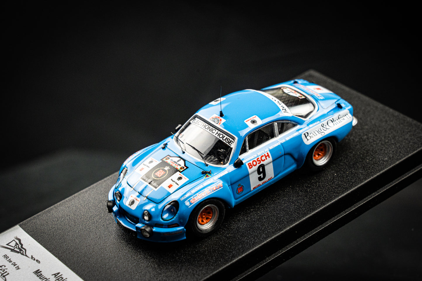 Renault Alpine A110 Lim. Edition 1/150 #9 Nusbaumer / "Jimmy" - Ypres Rallye 1975