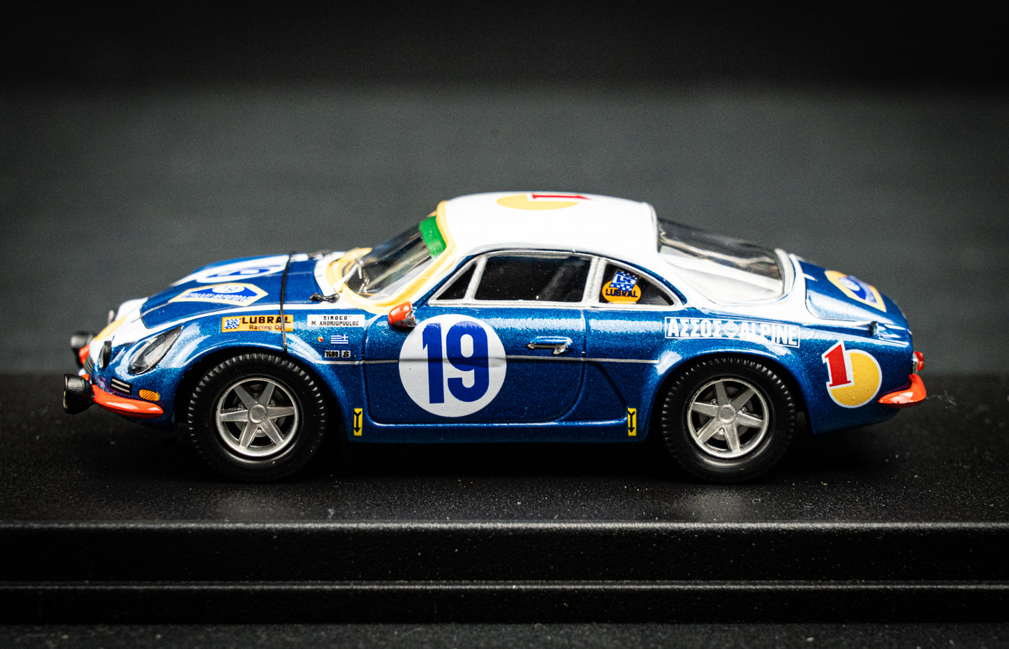 Renault Alpine A110 Lim. Edition 1/150 #19 Siroco / Andriopoulos - 8th Acropolis Rallye 1972