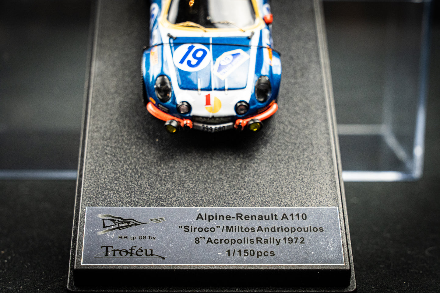 Renault Alpine A110 Lim. Edition 1/150 #19 Siroco / Andriopoulos - 8th Acropolis Rallye 1972