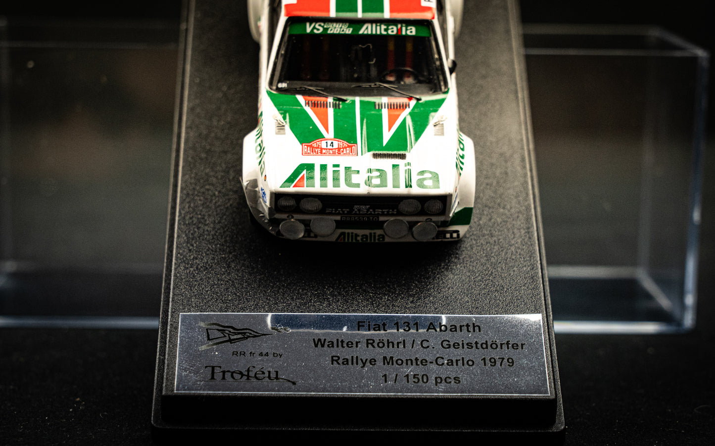 Fiat Abarth 131 lim. edition 1/150 #14 Röhrl / Geistdörfer - Monte Carlo Rallye 1979 1:43