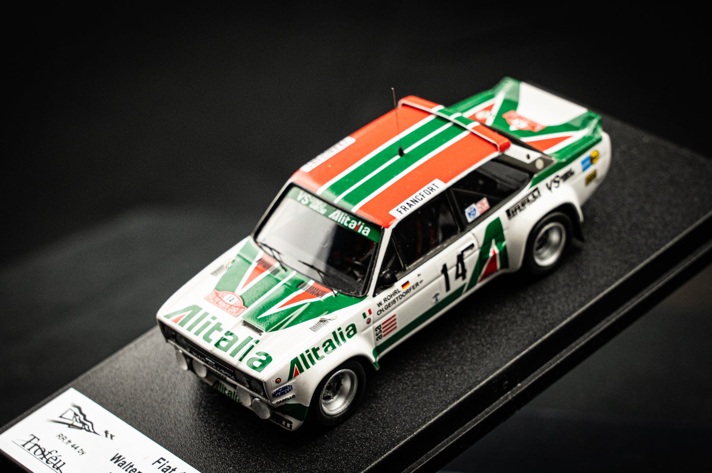Fiat Abarth 131 lim. edition 1/150 #14 Röhrl / Geistdörfer - Monte Carlo Rallye 1979 1:43