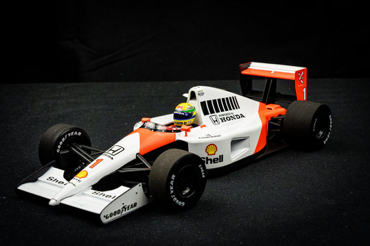 McLaren MP4/6 #1 Ayrton Senna Formel 1 Weltmeister 1991 - Minichamps 1:18