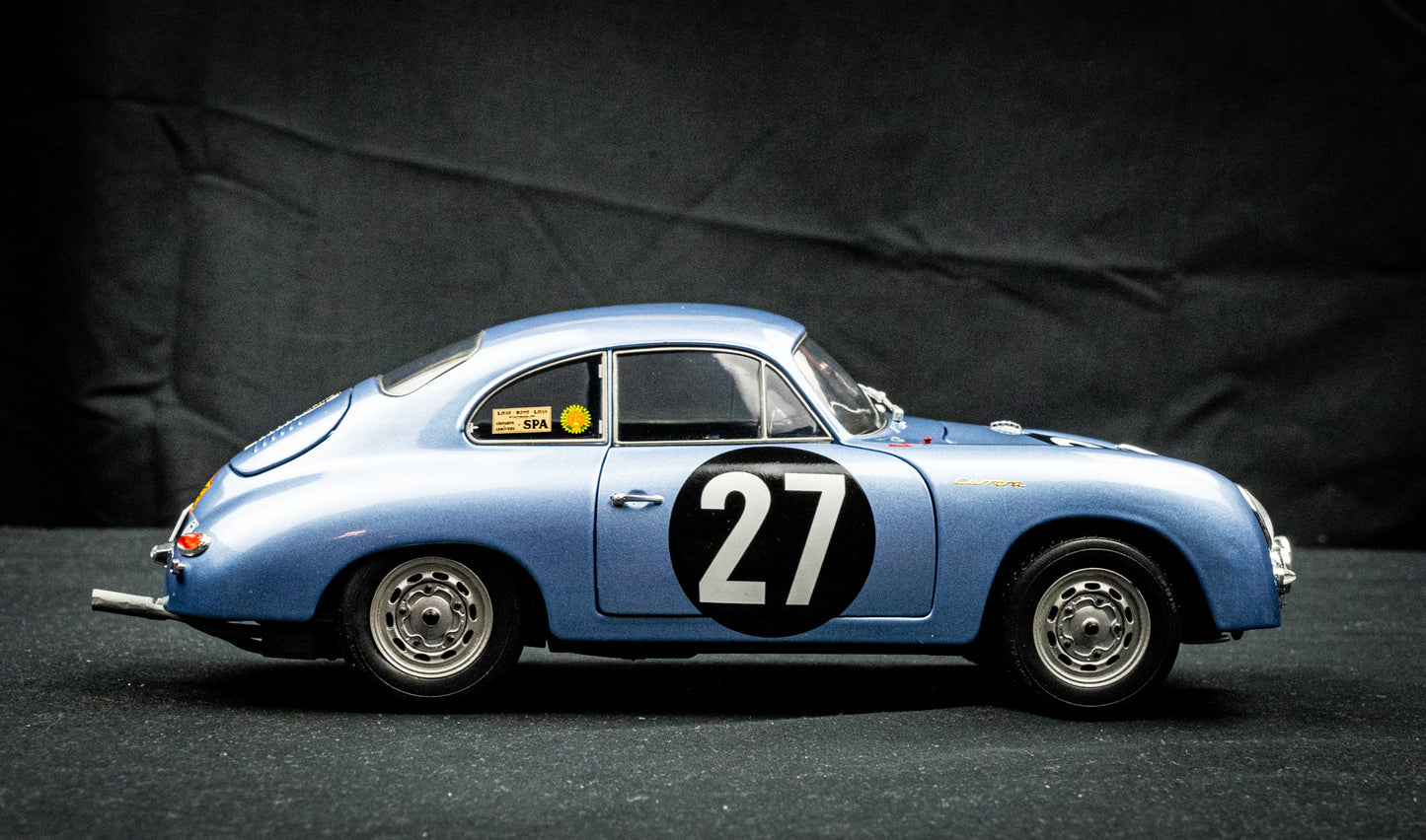 Porsche 356 A Carrera Coupe #27 Buchet / Strähle Sieger Rallye Lüttich - Lüttich 1959
