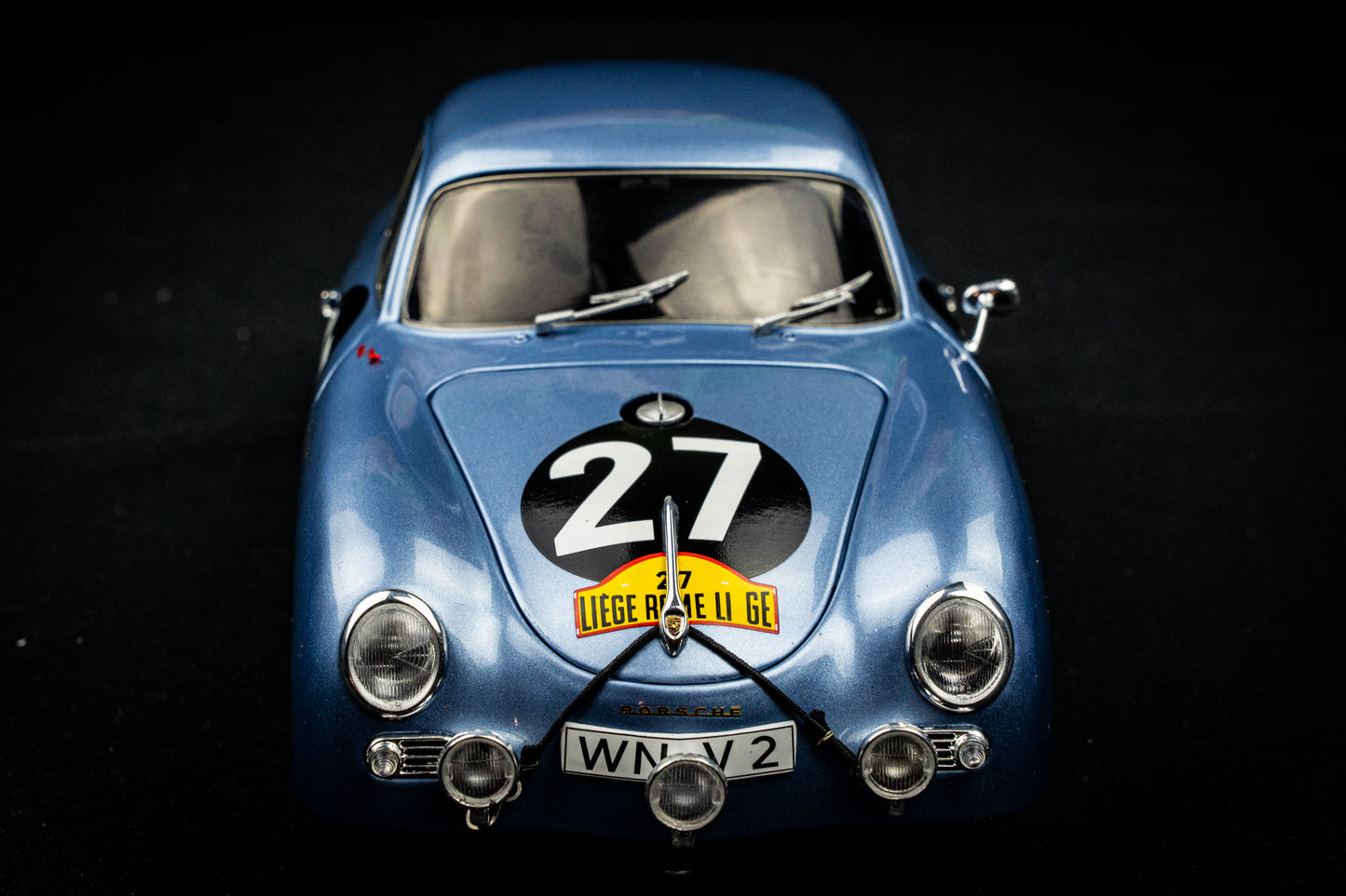 Porsche 356 A Carrera Coupe #27 Buchet / Strähle Sieger Rallye Lüttich - Lüttich 1959