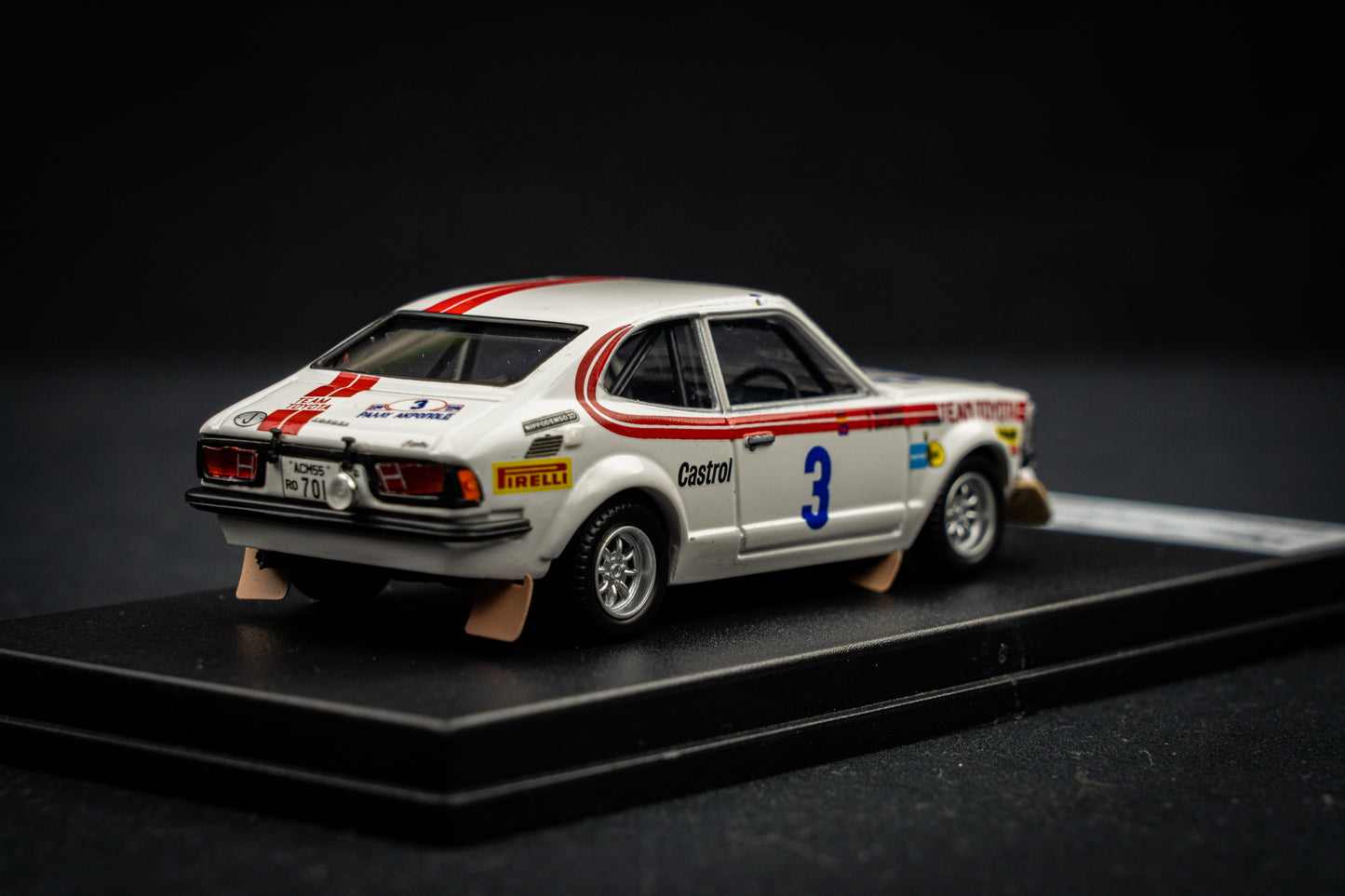 Toyota Corolla Levin lim. edition 1/150 Stk. #3 Warmbold / Davenport Acropolis Rallye 1975