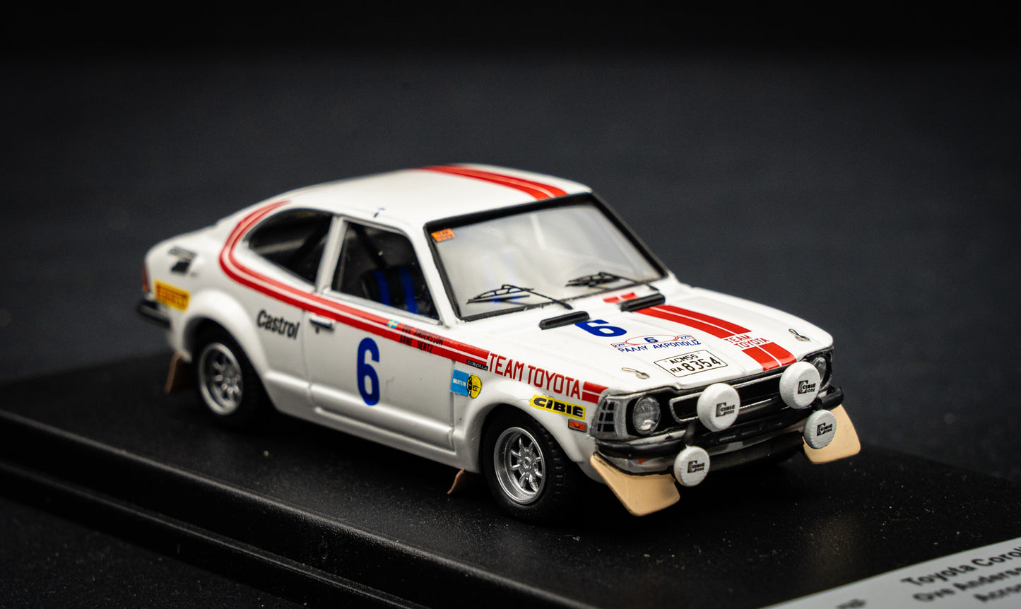 Toyota Corolla Levin lim. edition 1/150 Stk. #6 Andersson / Hertz Acropolis Rallye 1975