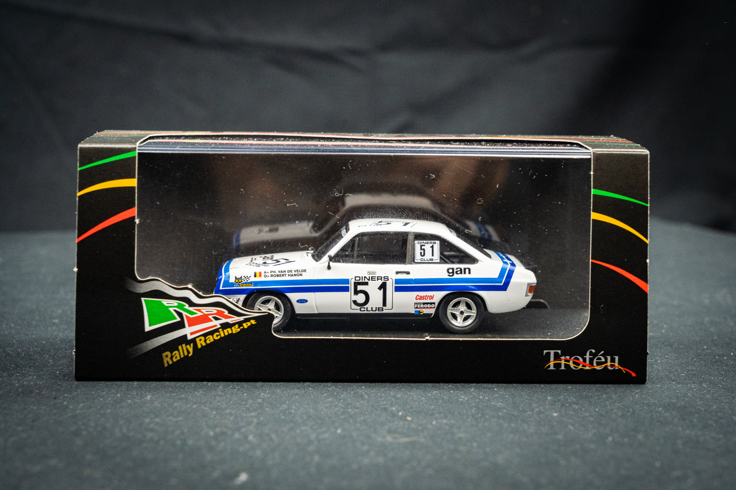 Ford Escort Mk2 RS2000 lim. Edition 150 Stk. #51 van de Velde / Hanon 24h Spa 1981
