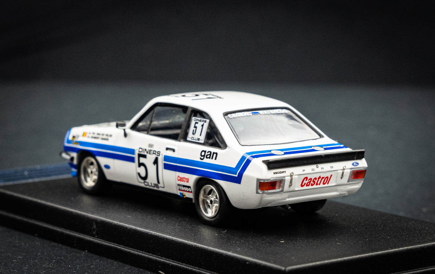 Ford Escort Mk2 RS2000 lim. Edition 150 Stk. #51 van de Velde / Hanon 24h Spa 1981