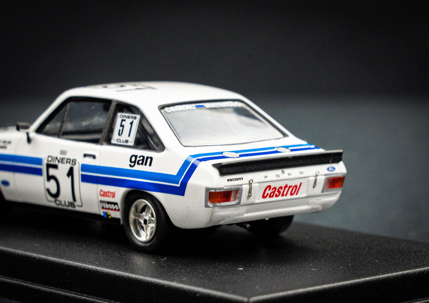 Ford Escort Mk2 RS2000 lim. Edition 150 Stk. #51 van de Velde / Hanon 24h Spa 1981
