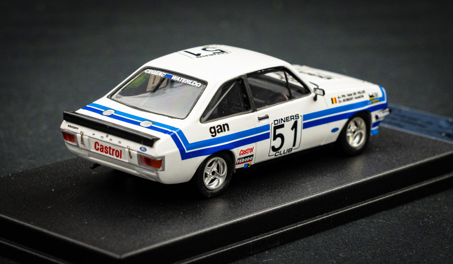 Ford Escort Mk2 RS2000 lim. Edition 150 Stk. #51 van de Velde / Hanon 24h Spa 1981